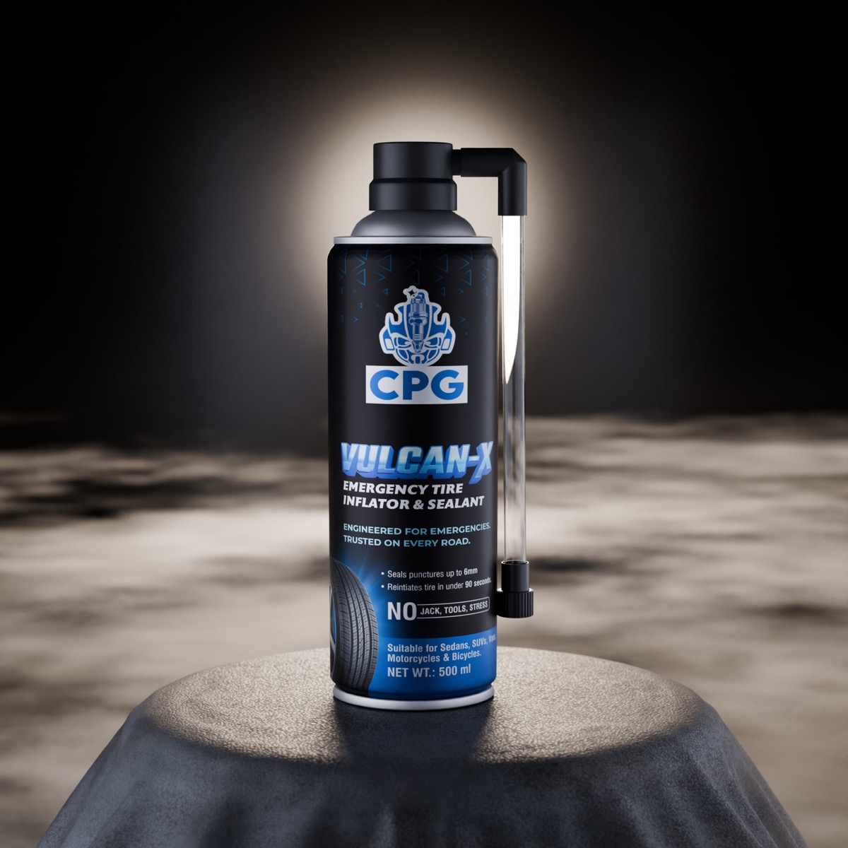 CPG Vulcan-X Emergency Tyre Sealant