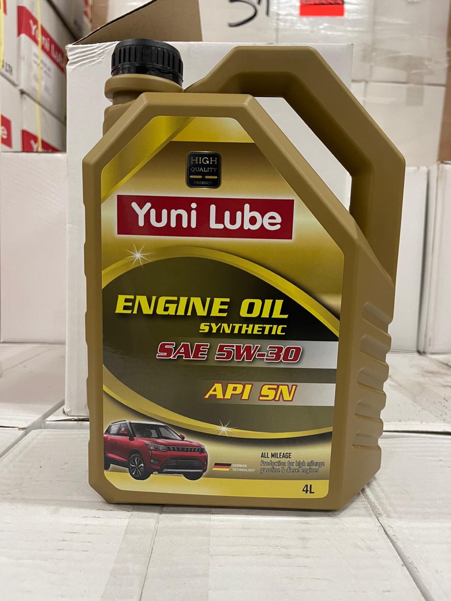 Yuni Lube 5W30 · 4 Litres