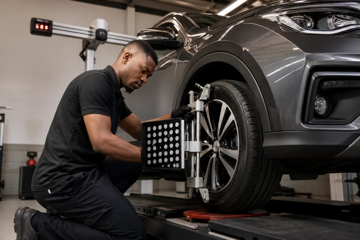 Wheel Balancing service at CarPlug Ghana