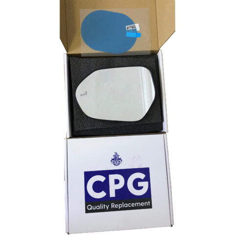 Toyota Camry/Corolla/CH-R/Prius (2016-2025) CPG Mirror Glass – Passenger Side with Blind‑Spot Monitoring