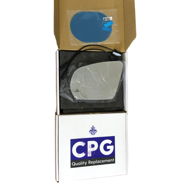 Mercedes Benz C/A/CLA/GLC63/GLC/GLE (2016-2024)CPG Mirror Glass – Passenger Side with Blind‑Spot Monitoring
