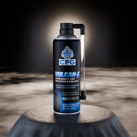 CPG Vulcan-X Emergency Tire Sealant  (500ML)