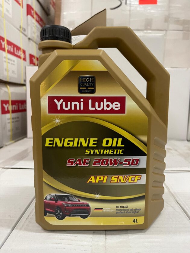 Yuni Lube 20W50 SN (4 Liters)